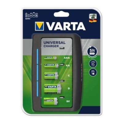 CARGADOR PILAS UNIV DIG. VARTA