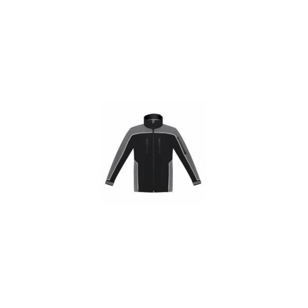 CAZADORA TRABAJO M POLI/ELASTA NEG/GR SOFT SHELL V