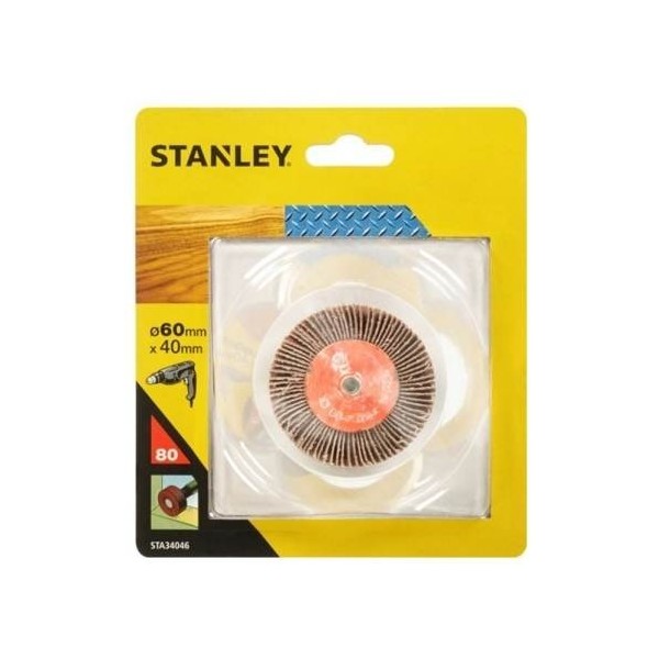 CEPILLO PARA TALADRO HOJAS LIJA 080x030MM GR80 STA
