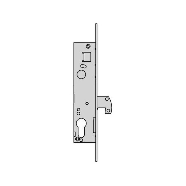 CERRADURA MET.EMB. 25x20MM L4140.20.0 INOX S/GAN C