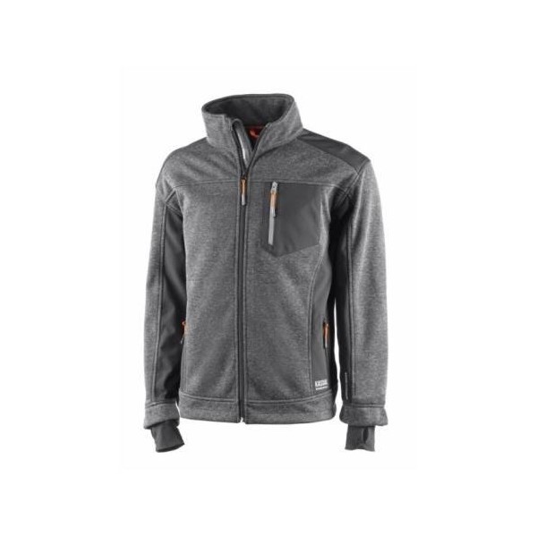 CHAQUETA TRABAJO L 90% POLI 10% ALG GRIS OSCURO/NE