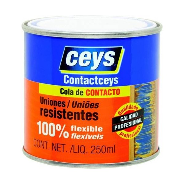 COLA CONTACTO MULTI. 250 ML ESTAN CONTACEYS CEYS