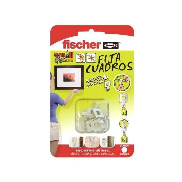 COLGADOR CUADROS NE FISCHER 8 PZ