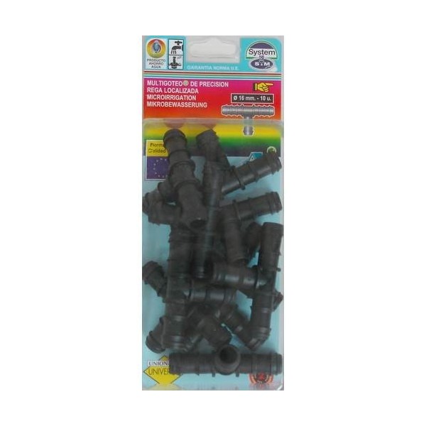 CONECTOR RIEGO S&M GOTEO S&M PP EN T 010460 10 PZ