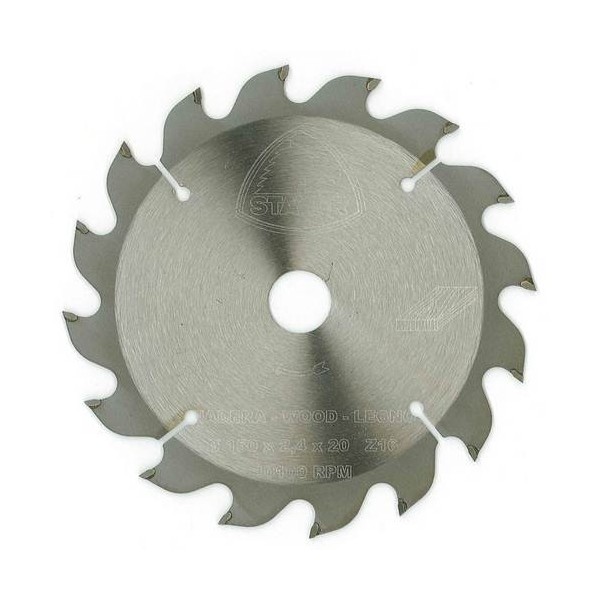 DISCO CORTE MAD 16 DIENTES 150x2,4x20 MM WIDIA STA