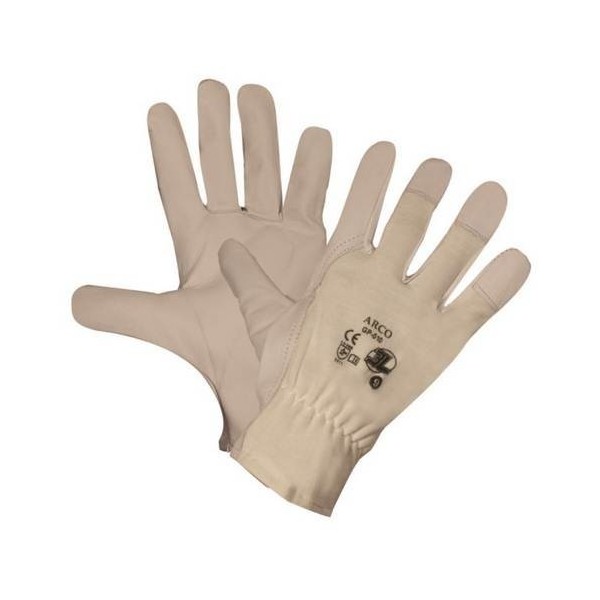 GUANTE L09 CABRITILLA ARCO PIEL NAT 3L