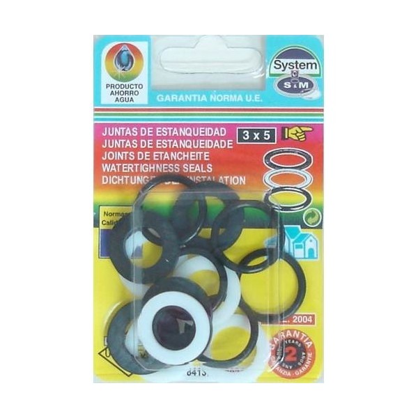 JUNTA FONTAN 3/4 SURTIDO S&M 15 PZ