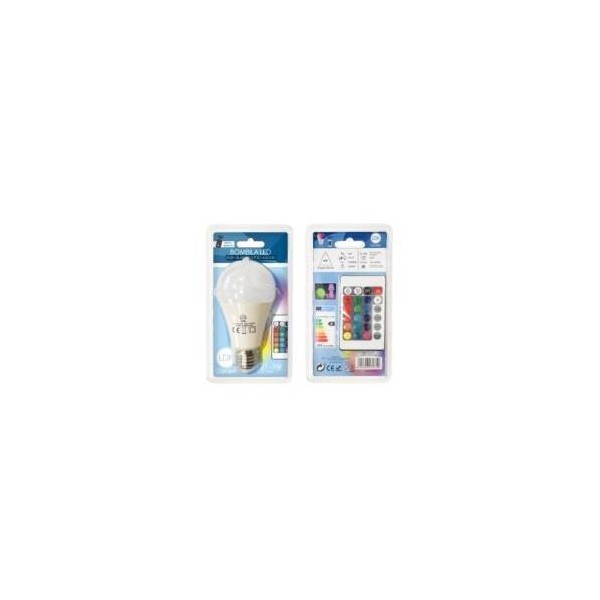 LAMPARA ILUMIN 9W RGB E27 6500K LED LDK GARDEN MUL