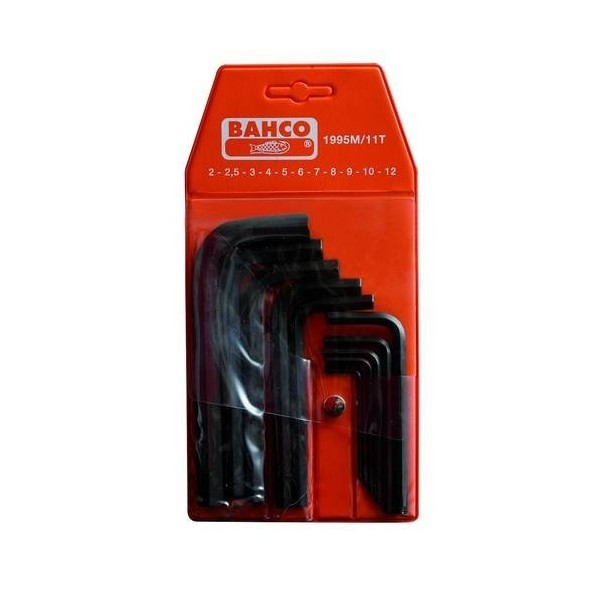 LLAVE ALLEN TORX 1,5-06MM PAVON. BAHCO 7 PZ