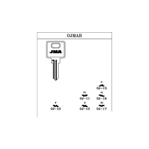 LLAVE CILINDRO EN BRUTO JMA AC OJ-12