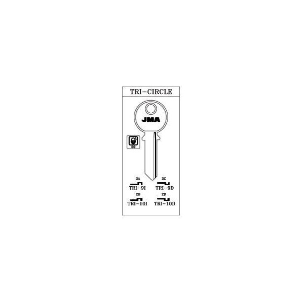 LLAVE CILINDRO EN BRUTO JMA AC TRI-10D