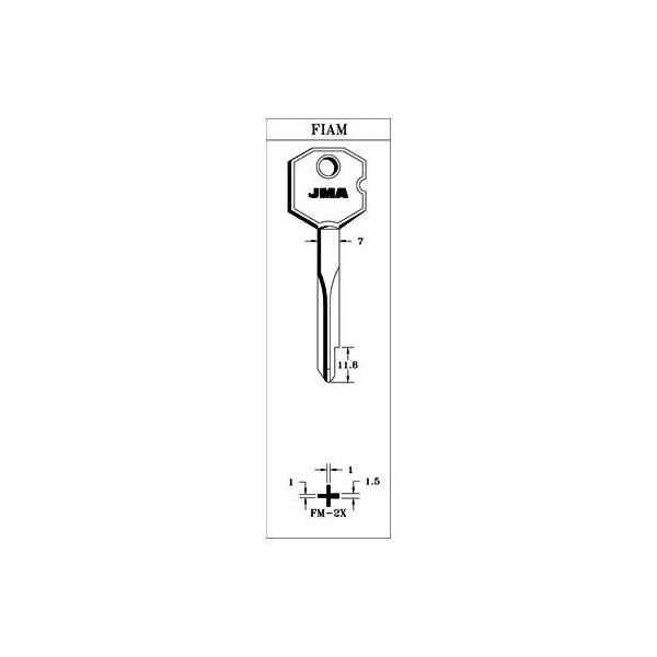 LLAVE DE CRUZ EN BRUTO JMA AC FM-2X