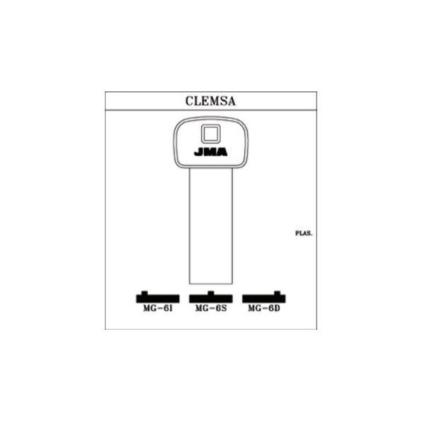 LLAVE MAGNET. EN BRUTO JMA PL MG-6S