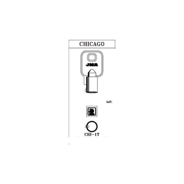 LLAVE TUBULAR EN BRUTO JMA CHI-1T