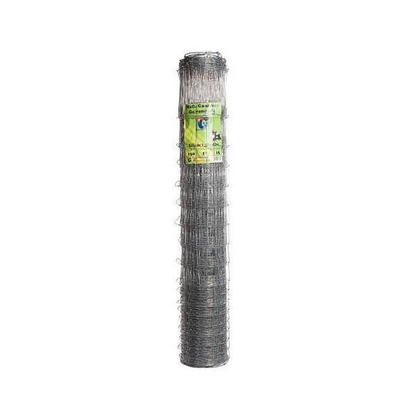 MALLA CERC ANUDADA 1,5X50MT AC GALV 150-18-15 TMG