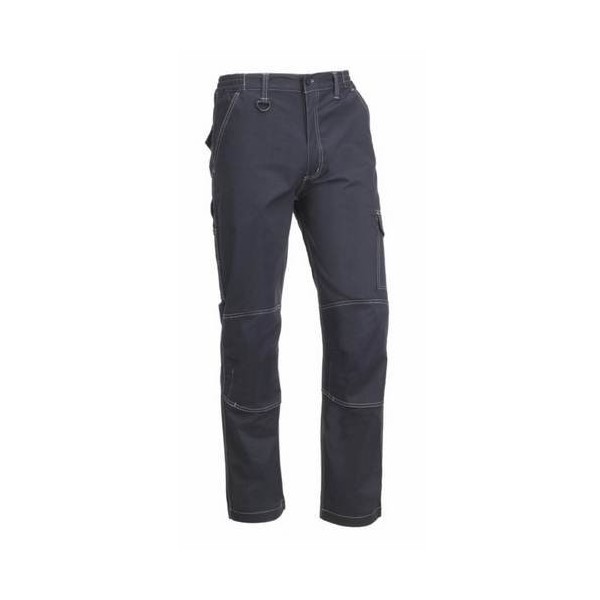 PANTALON TRABAJO M 57%ALG 40%POLI AZ/MAR FLEX LIGH