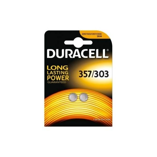 PILA BOTON 357 ESPECIAL DURACELL