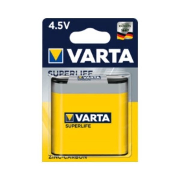 PILA SALINA 3R12 4,5V SUPERLIFE VARTA