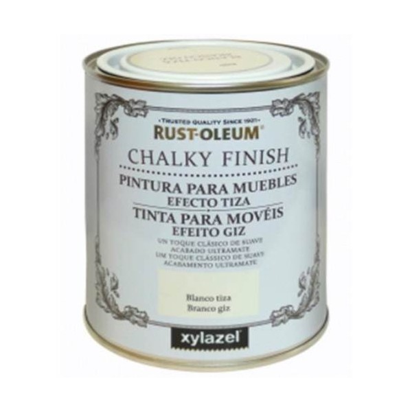 PINTURA AL AGUA PARA MUEBLES 750 ML CORAL CHALKY R