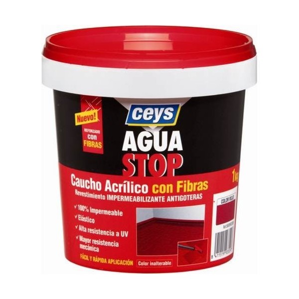 PINTURA IMPERM. CAU/ACR 1 KG BL FIB ANTIG AGUASTOP