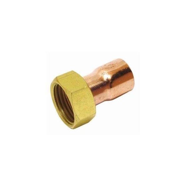 RACOR FONTAN LOCO H 22 X 1/2 RECTO COBRE SUDO