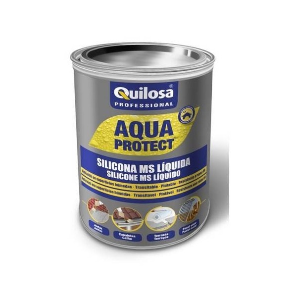 SILICONA LIQ 1 KG BL IMP MS AQUA PROTECT QUILOSA