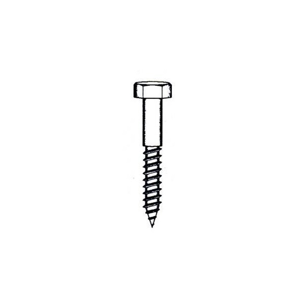 TORNILLO BARRAQUERO 571 05X30MM CINC NIVEL 8 PZ