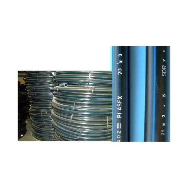 TUBO ALIMENT. 63X050MT 10BAR PLASEX PE PE-40 16310