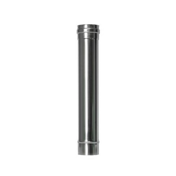 TUBO ESTUFA PELLET Ø80MM-100CM INOX EXOJO