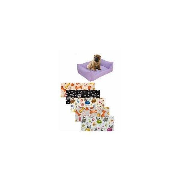 CUNA MASCOTA 50X80CM ESTAMPADA TEPLAS TEXT SURT 84