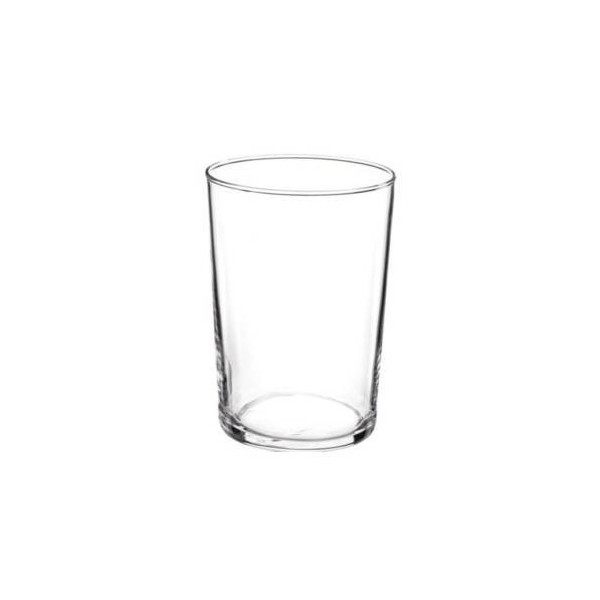 VASO MESA CAÑA 18CL LISA FORMA BAJA BORMIOLI 6 PZ