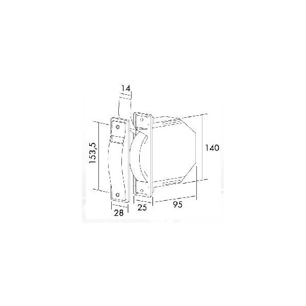 RECOGEDOR PERS 14MM EMB UNIV PL GR/GR GAVIOTA