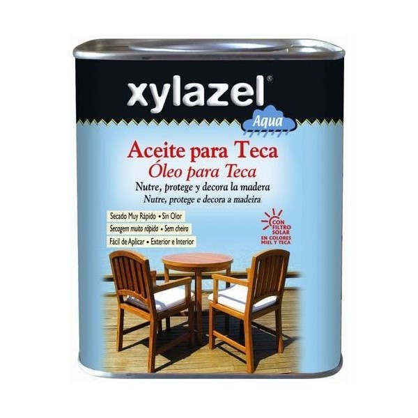 ACEITE TECA PROTECTOR 750 ML INC. AL AGUA XYLAZEL