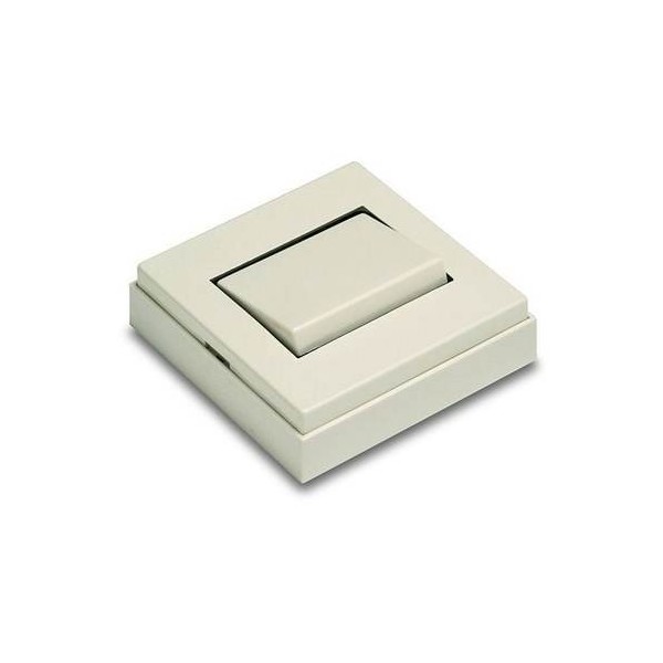 CONMUTADOR 65x65x19 10A-250V SUP. PVC BL 5002-B FA