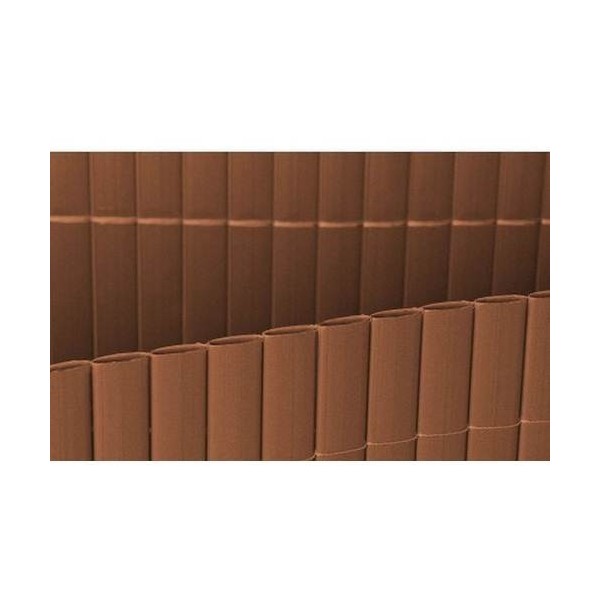 CAÑIZO OCULT. 2X5 MT D/CARA NATUUR PVC MARR NT9849
