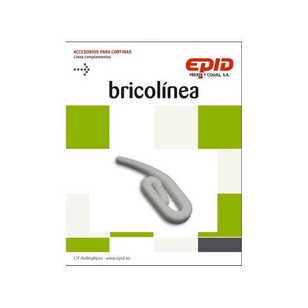 GARFIO CORTINA SIMPLE BL EPID 36 PZ