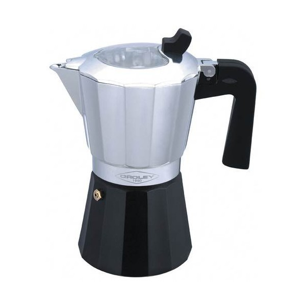 CAFETERA ITALIANA INDUCCION 12TZ ALU OROLEY