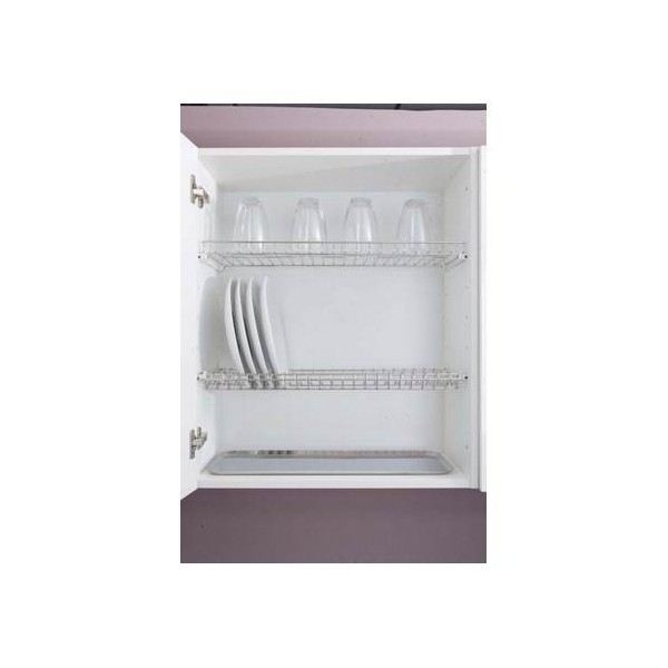 ESCURREPLATOS MUEBLE COCINA 65CM INOX FILINOX 2 PZ