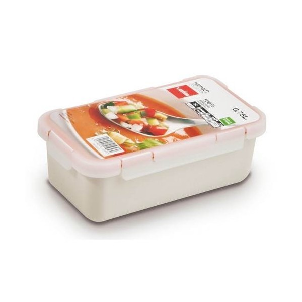 CONTENEDOR PORTA ALIMENTOS HERM. 0,75LT BL VALIRA