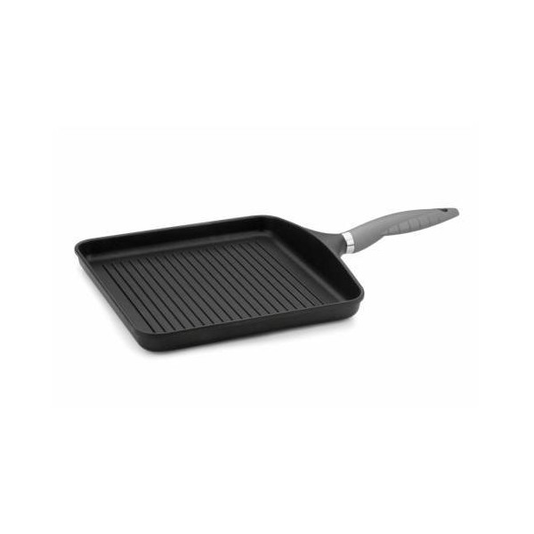 GRILL PLANCHA 28X28CM RAYAS C/M AL/FU TECNOFORM VA