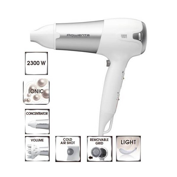 SECADOR PELO 3 POTENCIAS 2300W BEAUTY ROWENTA