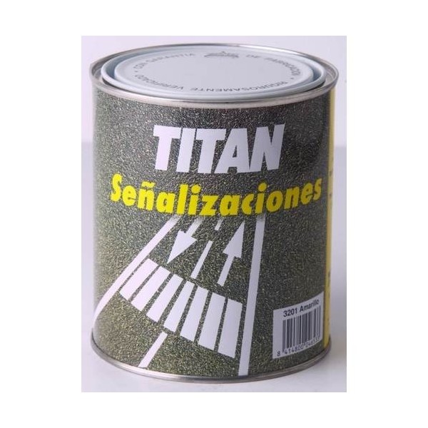 PINTURA SUELO SEÑALIZACION 750 ML BL TITAN