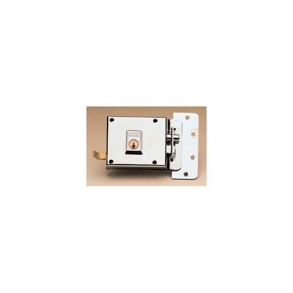 CERRADURA SOBR. 120X60MM 612IHN H.NIQ. PIC/PAL IZ
