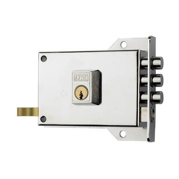 CERRADURA SOBR. 120X60MM 7DHN H.NIQ. PIC/PAL DCHA