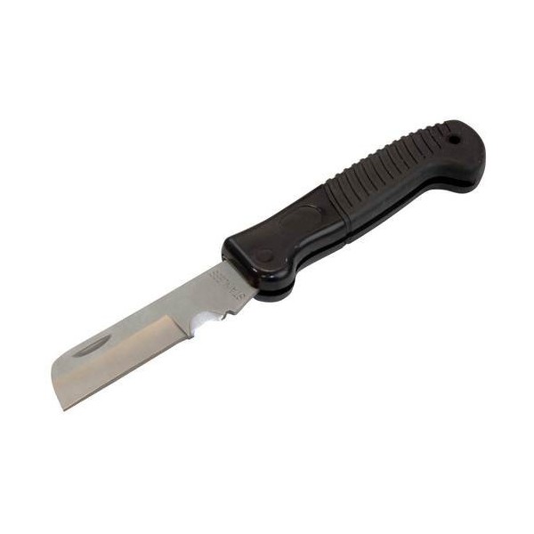 *TM NAVAJA ELECTRICISTA M/NEGRO CUCHILLA INOX
