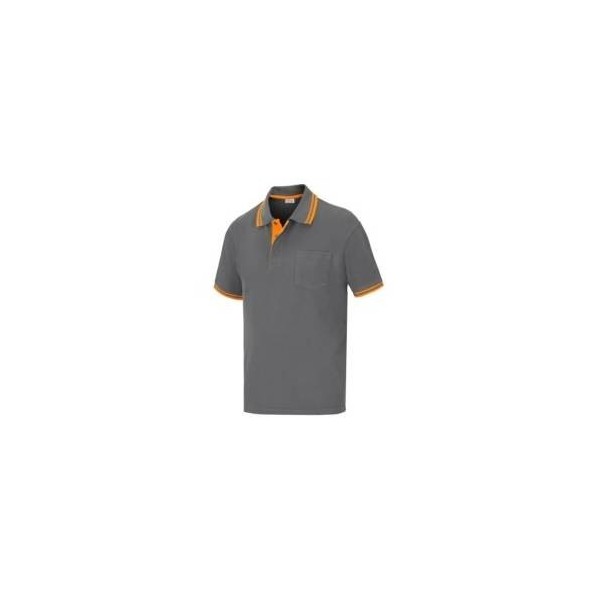 POLO TRABAJO XL BOLSILLO ALG/ELAS M/CORTA GR/NAR E