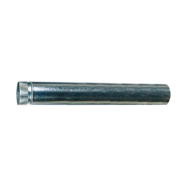 TUBO ESTUFA LISO GALVA.120MM 1M