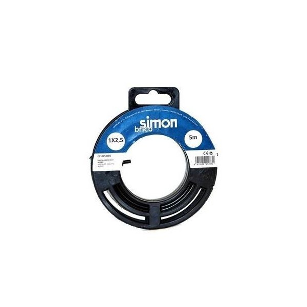 CABLE ELEC 1X2,5   5MT HILO FLEXIBLE SIMON B NE H0