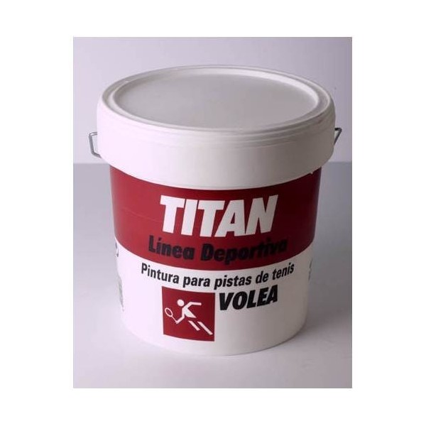 PINTURA SUELO PISTA DEPORTIVA 4 LT VER TITAN VOLEA