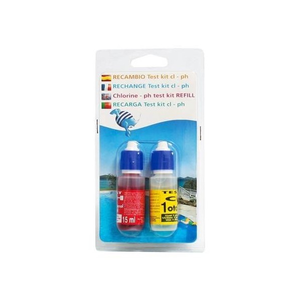 PQS RECAMBIO TEST KIT PH-CLORO BLISTER